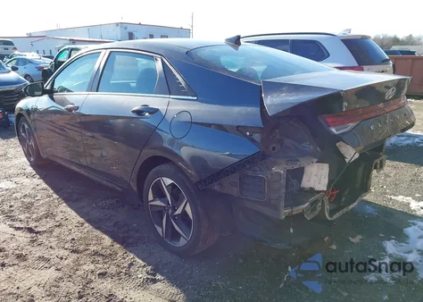 2021 Hyundai Elantra Sel из США, поврежденный, VIN 5NPLN4AG0MH028701